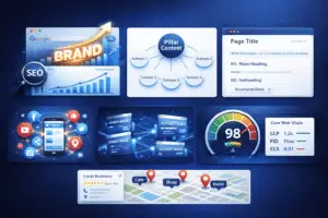 7 SEO strategies to improve Brand Awareness with SEO, including topical authority, digital PR, and technical SEO.