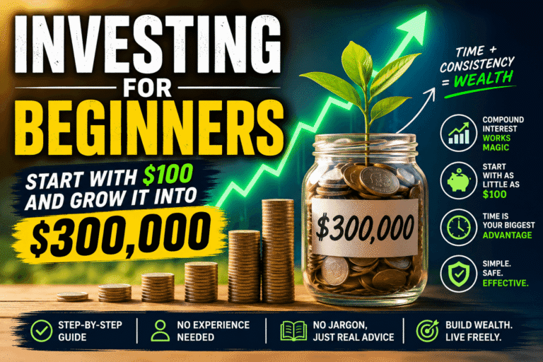 Investing for Beginners: Start with $100 and Grow It into $300,000