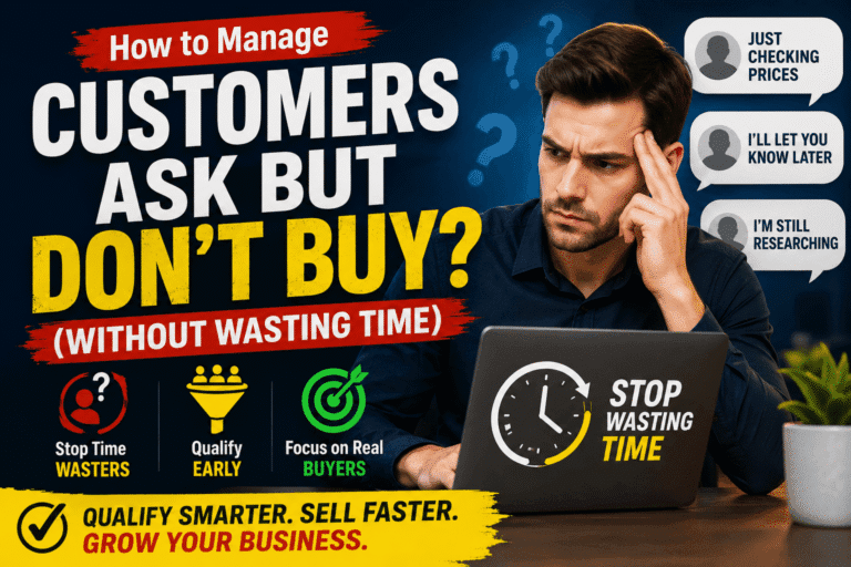 How to Identify Serious Buyers and Non-Serious Customers — Focus on Real Buyers